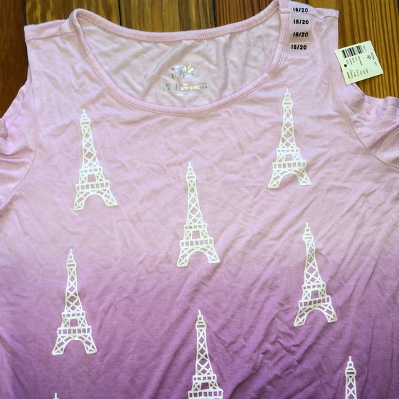 ✨Purple ombré Paris tee✨ - Picture 2 of 3